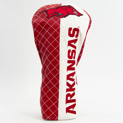 Team Golf Arkansas DR/FW Quilted Headcovers