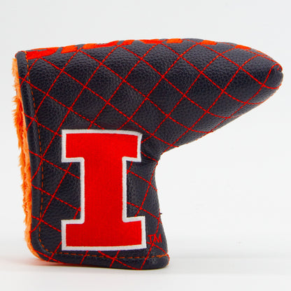 Team Golf Illinois Quilted Putter Covers