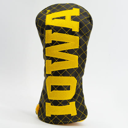Team Golf Iowa DR/FW Quilted Headcovers