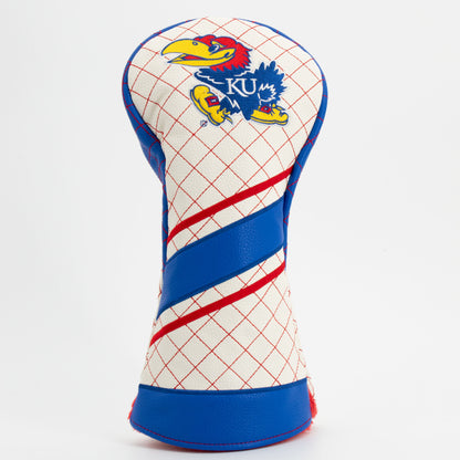 Team Golf Kansas DR/FW Quilted Headcovers