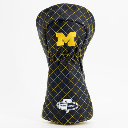 Team Golf Michigan DR/FW Quilted Headcovers