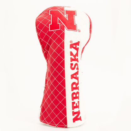 Team Golf Nebraska DR/FW Quilted Headcovers