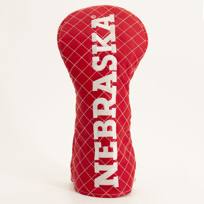 Team Golf Nebraska DR/FW Quilted Headcovers