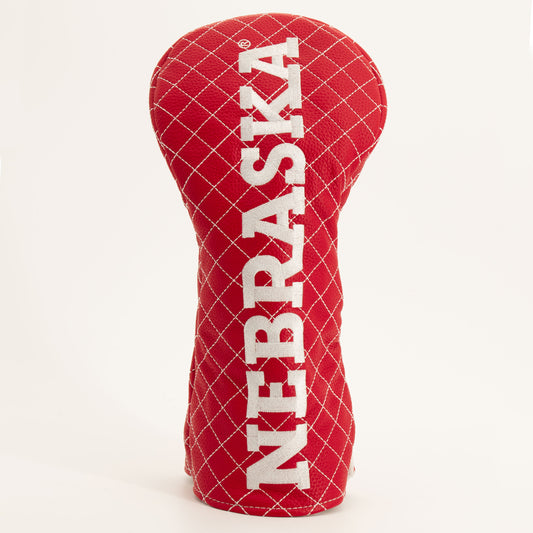 Team Golf Nebraska DR/FW Quilted Headcovers