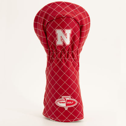 Team Golf Nebraska DR/FW Quilted Headcovers