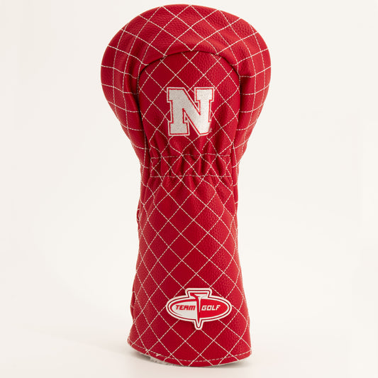 Team Golf Nebraska DR/FW Quilted Headcovers