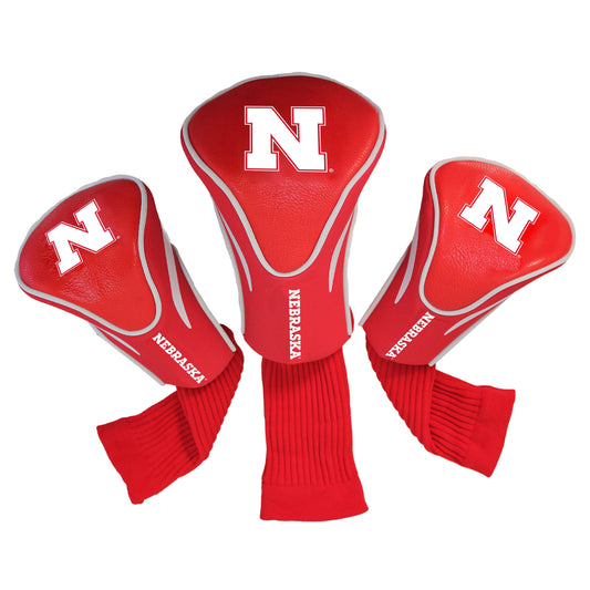 Nebraska 3 Pack Headcovers | Team Golf