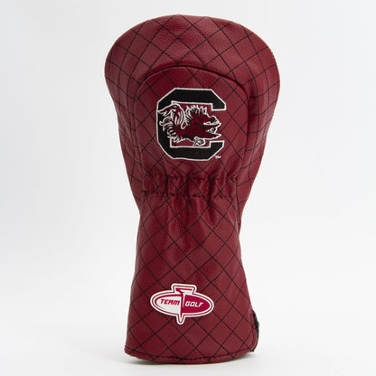 Team Golf South Carolina DR/FW Quilted Headcovers