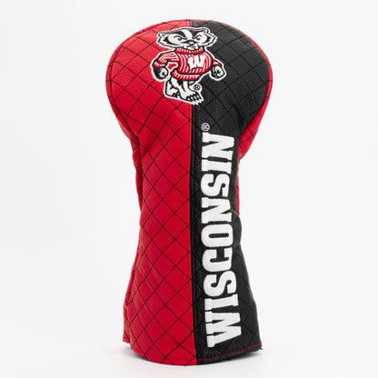 Team Golf Wisconsin DR/FW Quilted Headcovers