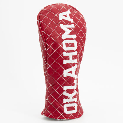 Team Golf Oklahoma DR/FW Quilted Headcovers