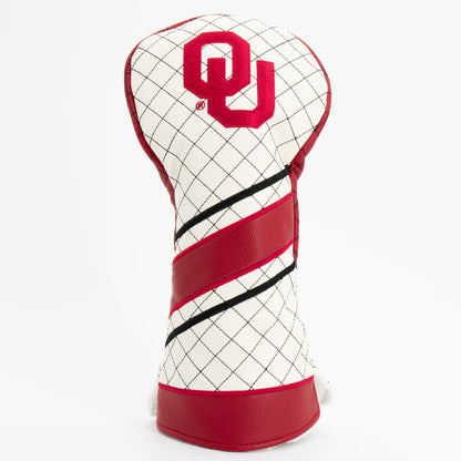 Team Golf Oklahoma DR/FW Quilted Headcovers