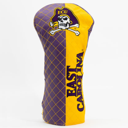 Team Golf East Carolina DR/FW Quilted Headcovers