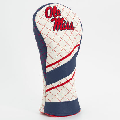 Team Golf Mississippi DR/FW Quilted Headcovers
