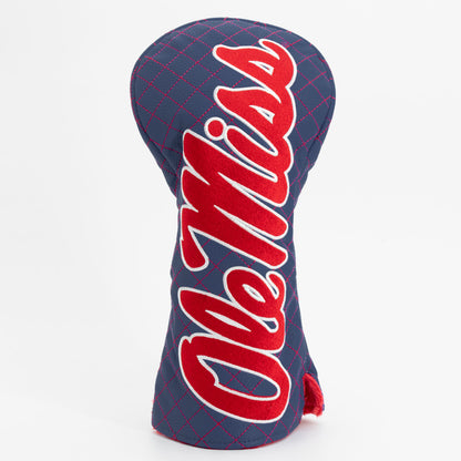Team Golf Mississippi DR/FW Quilted Headcovers