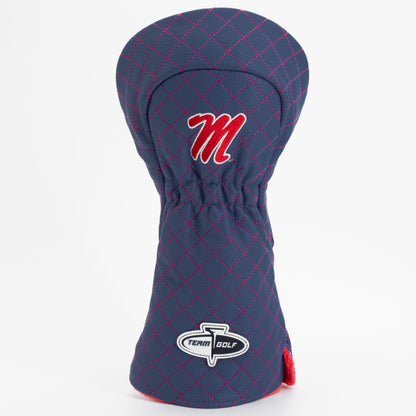 Team Golf Mississippi DR/FW Quilted Headcovers