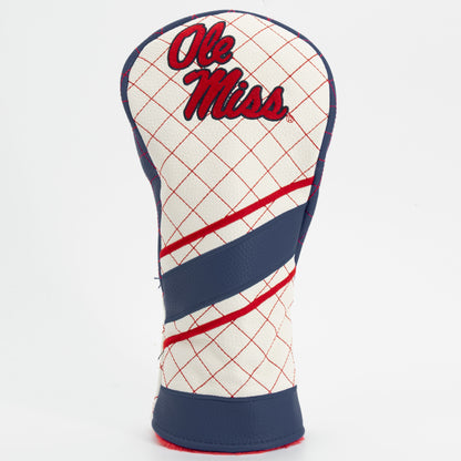 Team Golf Mississippi DR/FW Quilted Headcovers