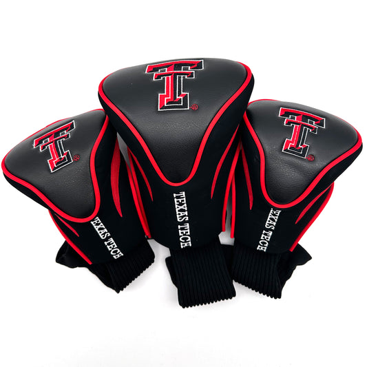 Texas Tech 3 Pack Headcovers | Team Golf
