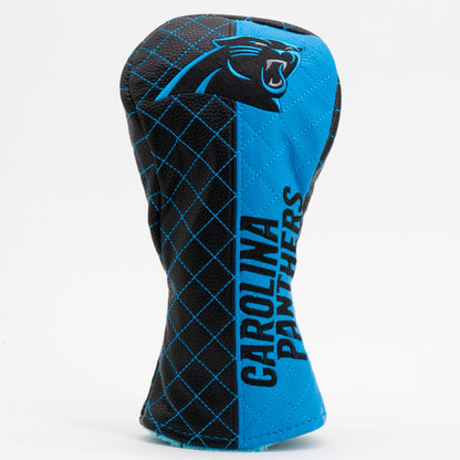 Team Golf Carolina Panthers DR/FW Quilted Headcovers