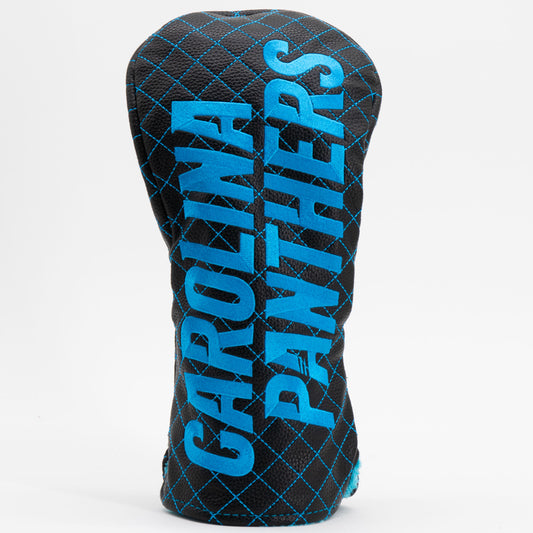 Team Golf Carolina Panthers DR/FW Quilted Headcovers