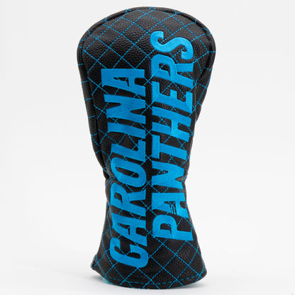 Team Golf Carolina Panthers DR/FW Quilted Headcovers