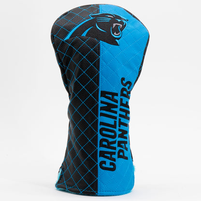 Team Golf Carolina Panthers DR/FW Quilted Headcovers