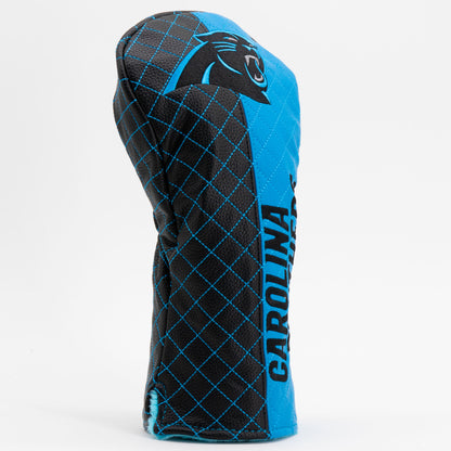 Team Golf Carolina Panthers DR/FW Quilted Headcovers