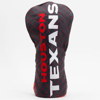 Team Golf Houston Texans DR/FW Quilted Headcovers