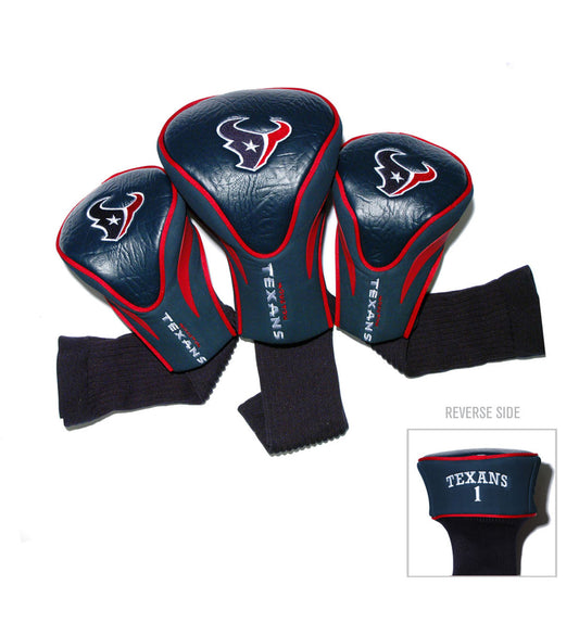 Houston Texans 3 Pack Headcovers | Team Golf
