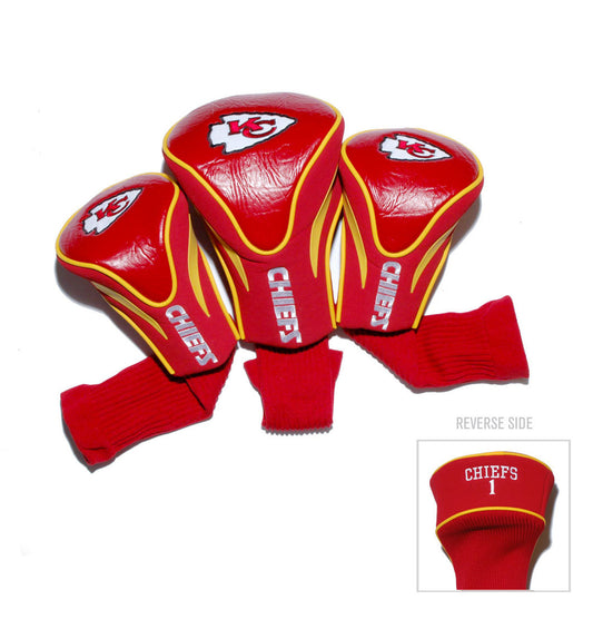 Kansas City Chiefs 3 Pack Headcovers | Team Golf