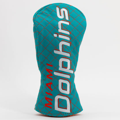 Team Golf Miami Dolphins DR/FW Quilted Headcovers