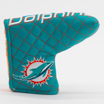 Team Golf Miami Dolphins Quilted Putter Covers