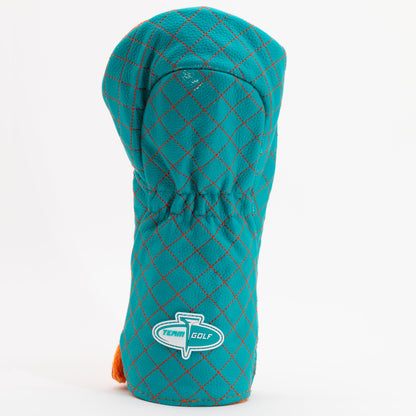 Team Golf Miami Dolphins DR/FW Quilted Headcovers
