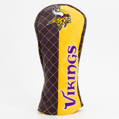 Team Golf Minnesota Vikings DR/FW Quilted Headcovers