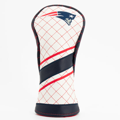 Team Golf New England Patriots DR/FW Quilted Headcovers