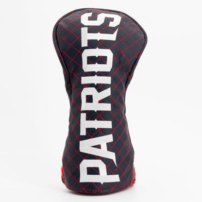 Team Golf New England Patriots DR/FW Quilted Headcovers