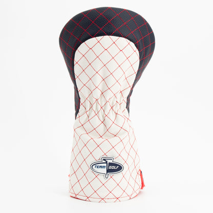 Team Golf New England Patriots DR/FW Quilted Headcovers