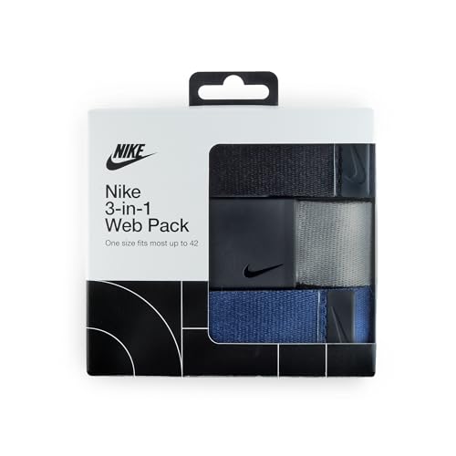 Nike Men's 3 Pack Golf Web Belt