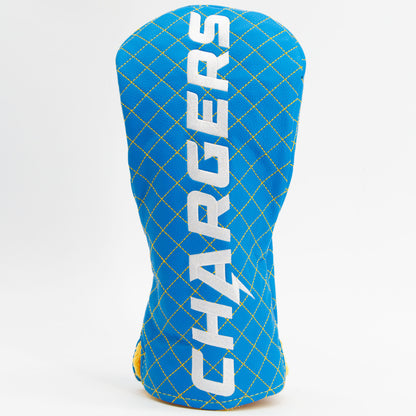Team Golf Los Angeles Chargers DR/FW Quilted Headcovers