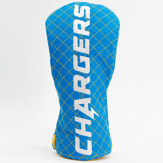 Team Golf Los Angeles Chargers DR/FW Quilted Headcovers