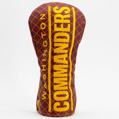 Team Golf Washington Commanders DR/FW Quilted Headcovers