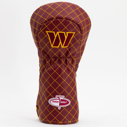 Team Golf Washington Commanders DR/FW Quilted Headcovers