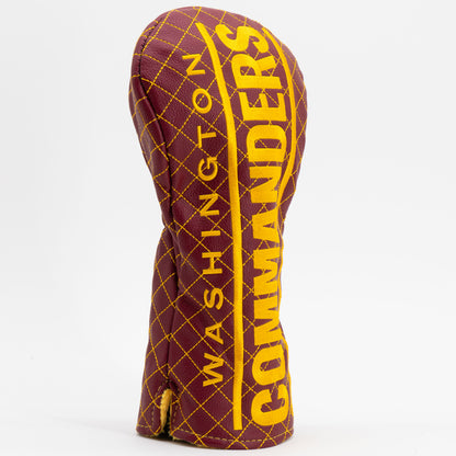 Team Golf Washington Commanders DR/FW Quilted Headcovers