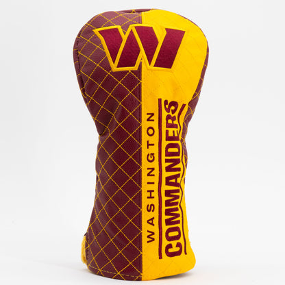 Team Golf Washington Commanders DR/FW Quilted Headcovers