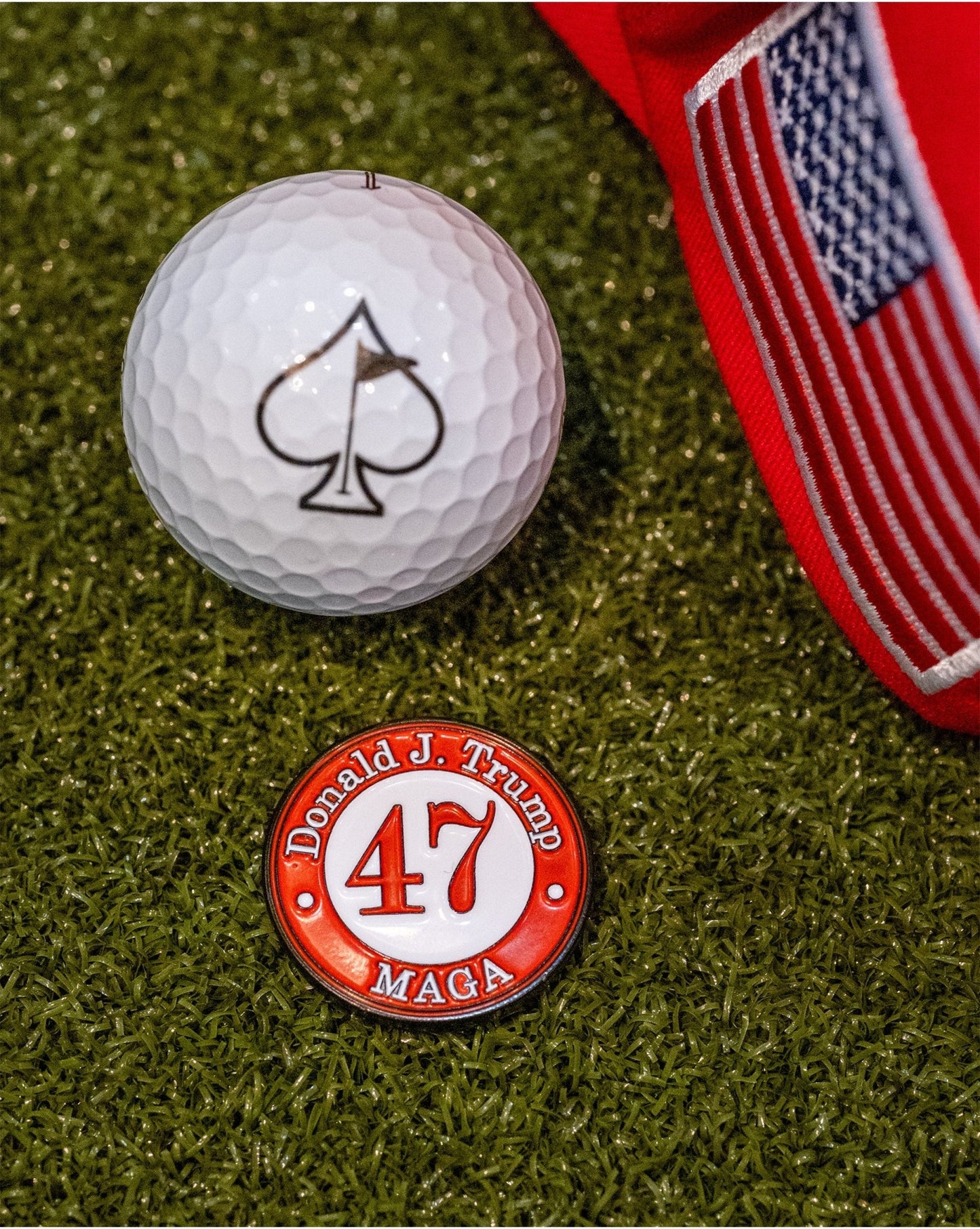 47 Ball Marker - Pins and Aces
