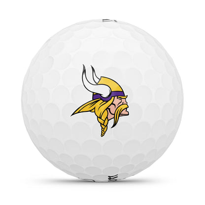 Minnesota Vikings WILSON 2025 Duo Soft NFL Golf Balls