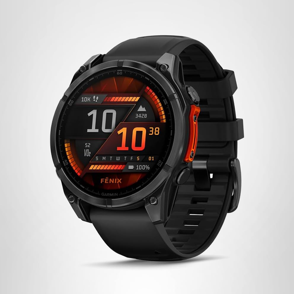 Garmin fēnix® 8 – 43mm, AMOLED, Premium Multisport GPS Smartwatch