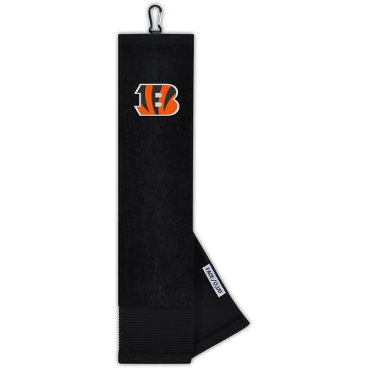 Cincinnati Bengals Face/Club Tri-Fold Embroidered Towel |Team Effort