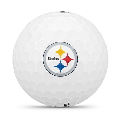 Pittsburgh Steelers WILSON 2025 Duo Soft NFL Golf Balls