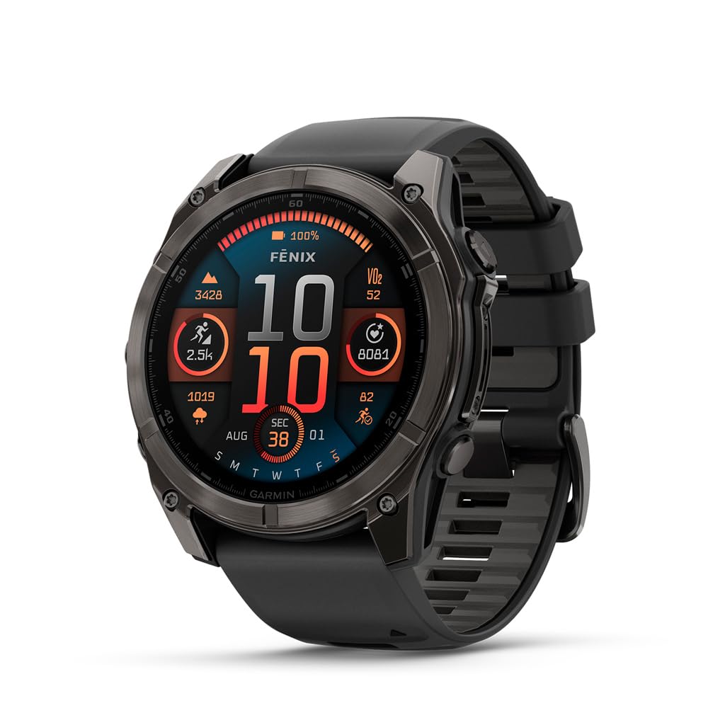 Garmin fēnix® 8 – 43mm, AMOLED, Premium Multisport GPS Smartwatch