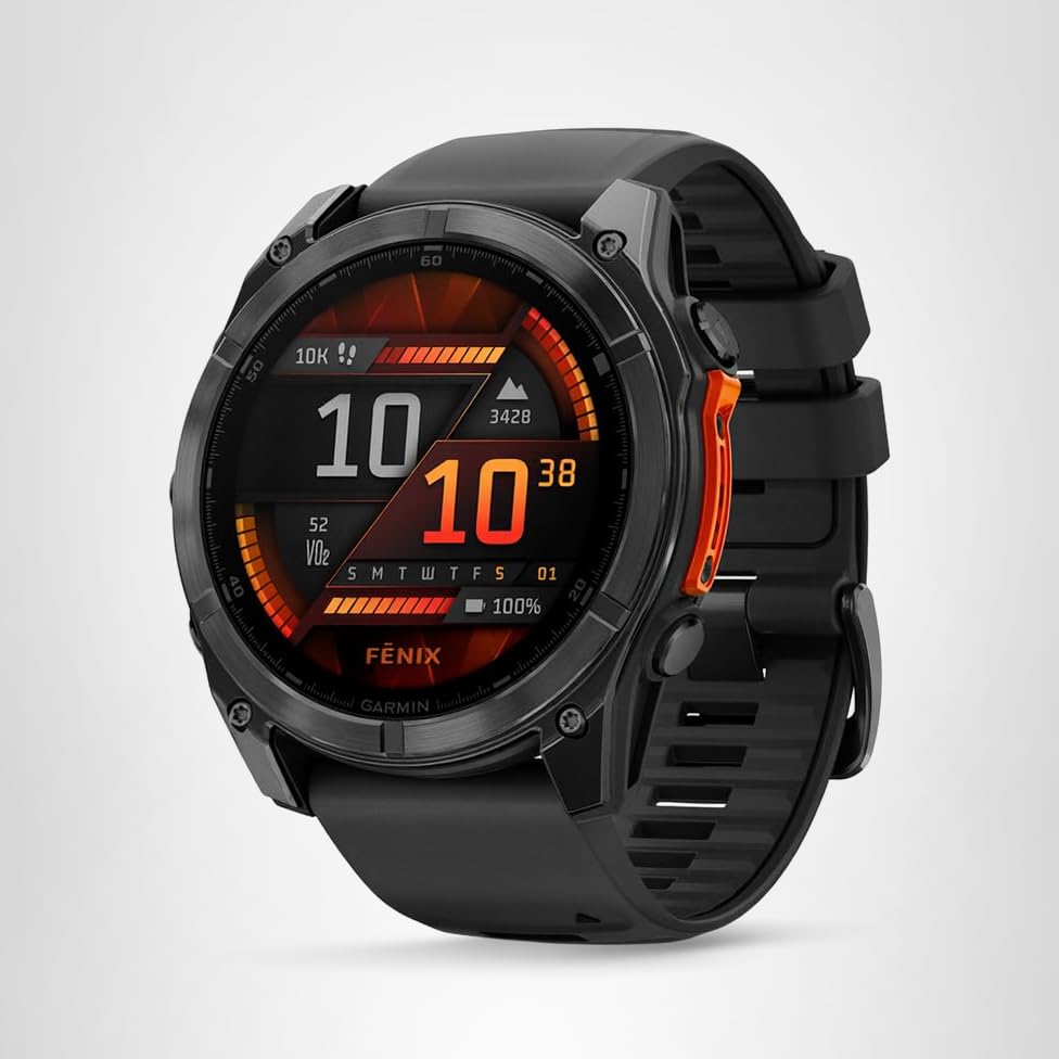 Garmin fēnix® 8 – 43mm, AMOLED, Premium Multisport GPS Smartwatch